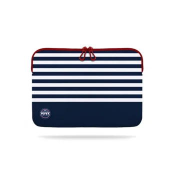 Port LA Mariniere Memory Foam 15.6" Navy Sleeve
