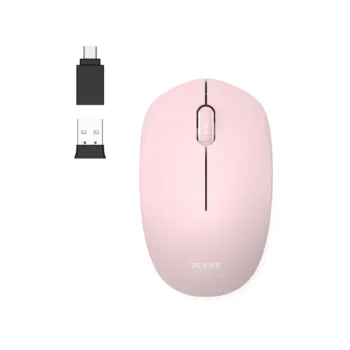 Port 2.4GHz Collection II Blush Wireless Mouse
