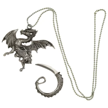 Fantasy Master - Fixed Blade Fantasy Neck Knife - FM-426 DRAGON