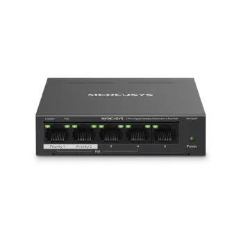 Mercusys 5 Port Gigabit Unmanaged Desktop POE Switch