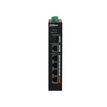 Dahua Switch Unmanaged 4 PoE 10/100 1 Port GB RJ45 1 Port GB SFP 60W