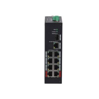 Dahua Switch Unmanaged 8 PoE 10/100 1 Port GB RJ45 1 Port GB SFP 96W