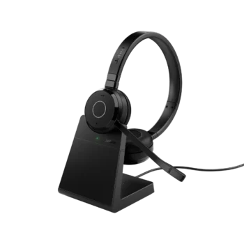Jabra Evolve 65 TE Duo Bluetooth Headset, Link 390a MS - Replaced Evolve 65 SE