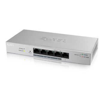 Zyxel 5-Port GbE Web Managed PoE Switch
