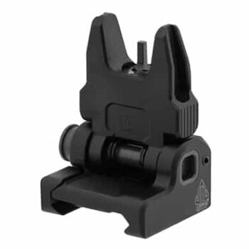 UTG ACCU-SYNC Spring Loaded AR15 Flip Up Front Sight, BLK MNT-757