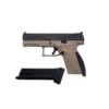 ASG Pistol P-10C CO2 Dual-Tone BLK/FDE - 19923