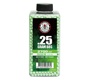 G&G Tracer BB 0.25g Can 2700 Pellets Green-G-07-265